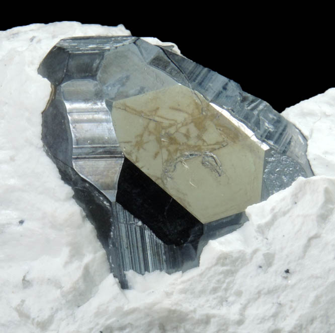 Pyrite with Chalcocite coating from Milpillas Mine, Cuitaca, Sonora, Mexico