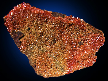 Vanadinite from Apache Mine, Globe, Arizona
