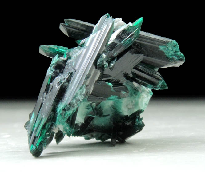 Brochantite from Milpillas Mine, Cuitaca, Sonora, Mexico