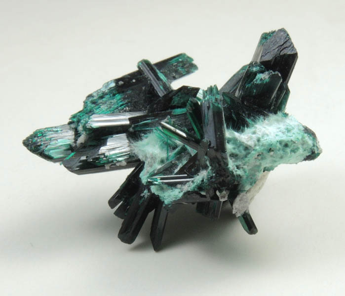 Brochantite from Milpillas Mine, Cuitaca, Sonora, Mexico