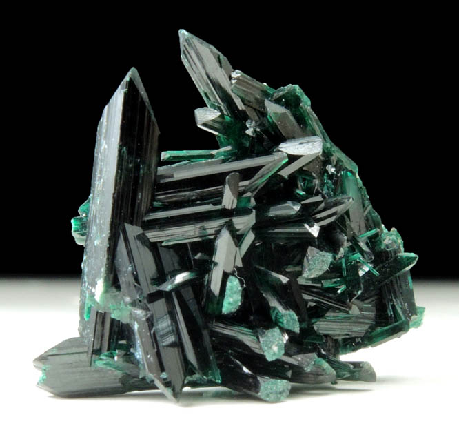 Brochantite from Milpillas Mine, Cuitaca, Sonora, Mexico