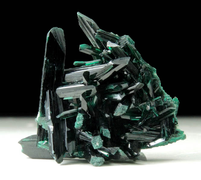 Brochantite from Milpillas Mine, Cuitaca, Sonora, Mexico