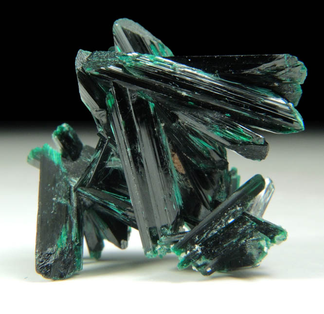 Brochantite from Milpillas Mine, Cuitaca, Sonora, Mexico