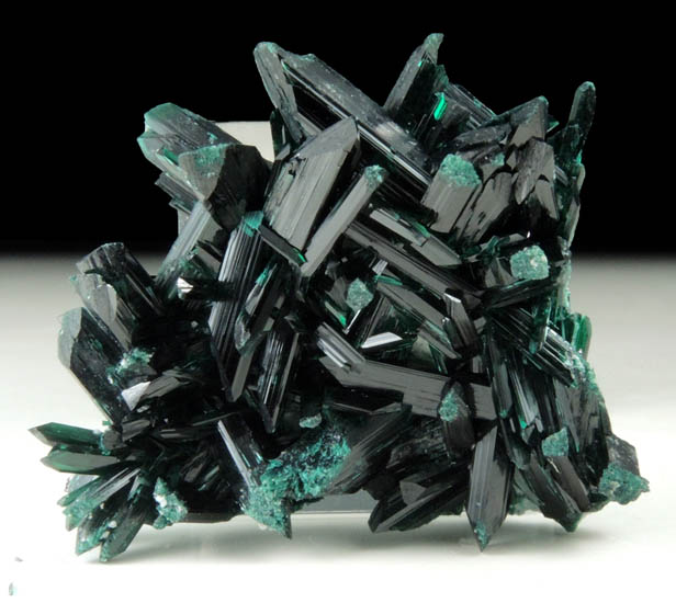 Brochantite from Milpillas Mine, Cuitaca, Sonora, Mexico