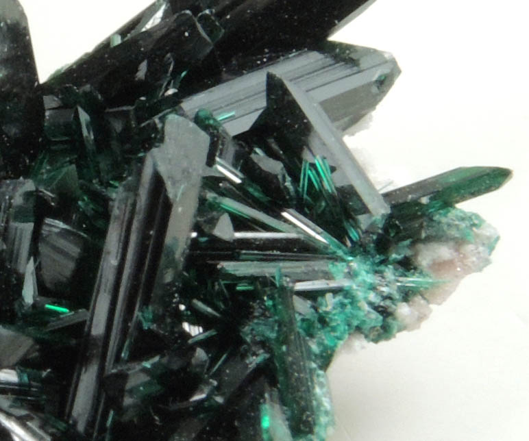 Brochantite from Milpillas Mine, Cuitaca, Sonora, Mexico