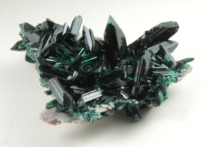 Brochantite from Milpillas Mine, Cuitaca, Sonora, Mexico