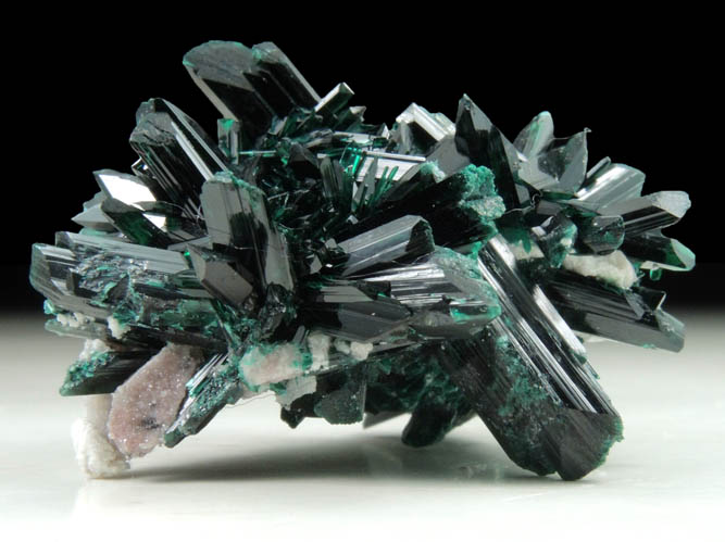 Brochantite from Milpillas Mine, Cuitaca, Sonora, Mexico