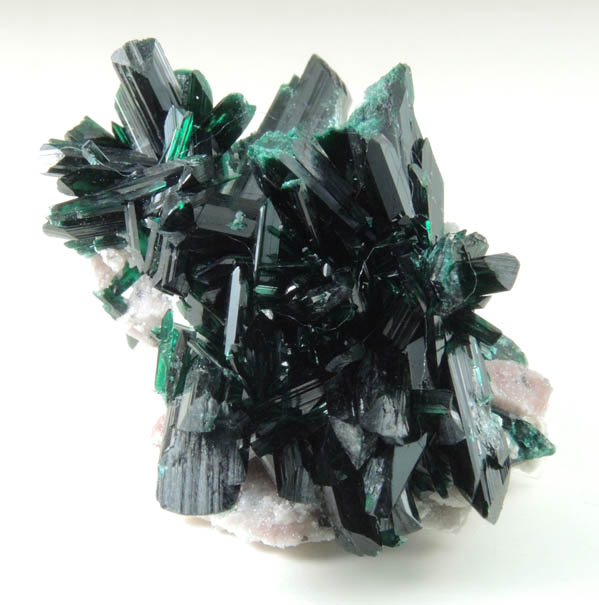 Brochantite from Milpillas Mine, Cuitaca, Sonora, Mexico