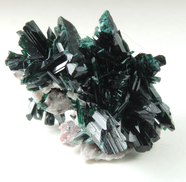 Brochantite from Milpillas Mine, Cuitaca, Sonora, Mexico