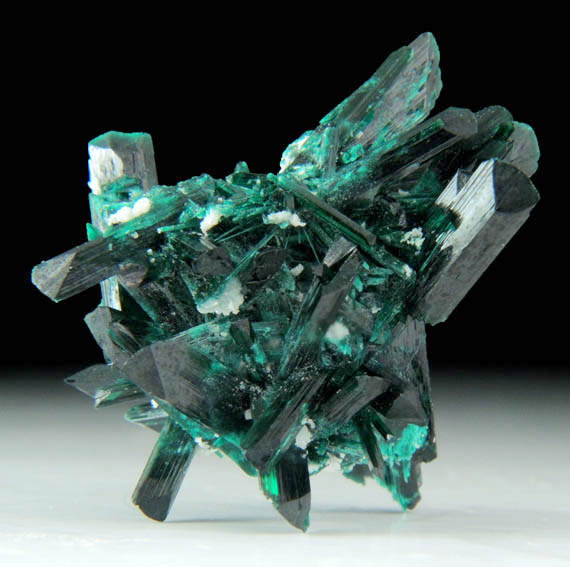 Brochantite from Milpillas Mine, Cuitaca, Sonora, Mexico