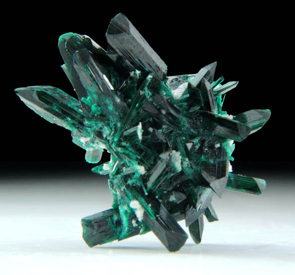 Brochantite from Milpillas Mine, Cuitaca, Sonora, Mexico