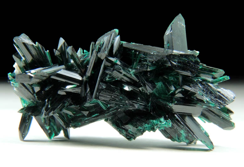 Brochantite from Milpillas Mine, Cuitaca, Sonora, Mexico