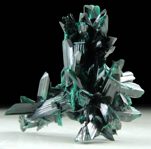 Brochantite from Milpillas Mine, Cuitaca, Sonora, Mexico