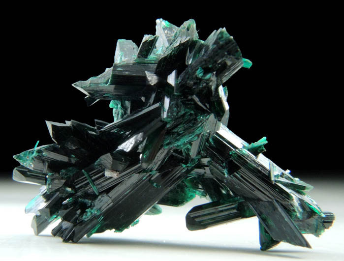 Brochantite from Milpillas Mine, Cuitaca, Sonora, Mexico