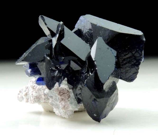 Azurite from Milpillas Mine, Cuitaca, Sonora, Mexico