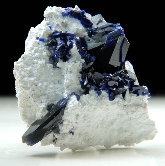 Azurite from Milpillas Mine, Cuitaca, Sonora, Mexico