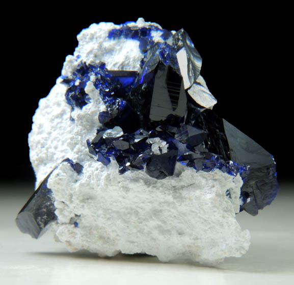 Azurite from Milpillas Mine, Cuitaca, Sonora, Mexico