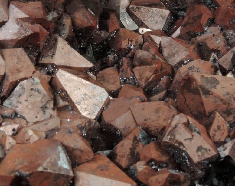 Quartz var. Smoky Quartz with Hematite from Auchenlosh Quarry, Dalbeattie, Dumfries & Galloway, Scotland