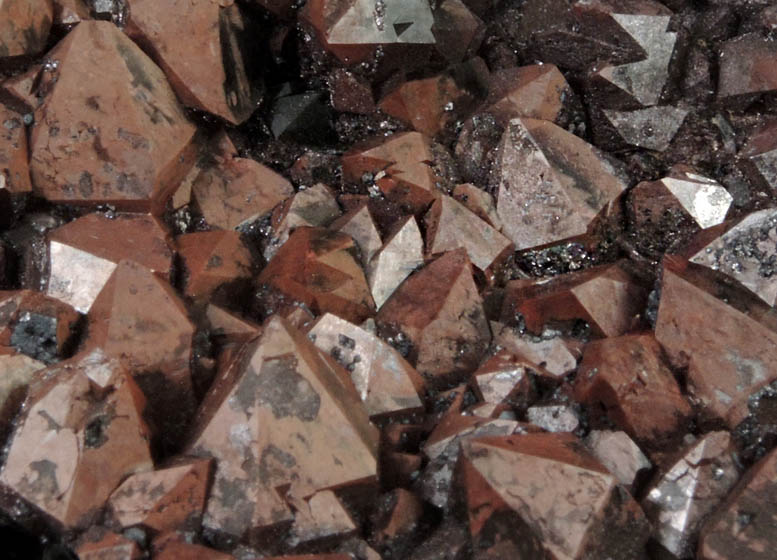 Quartz var. Smoky Quartz with Hematite from Auchenlosh Quarry, Dalbeattie, Dumfries & Galloway, Scotland