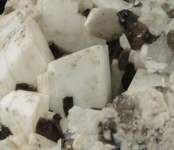 Microcline, Smoky Quartz, Muscovite from Diamond Rocks, Hare's Gap, Mournes, County Down, Ireland