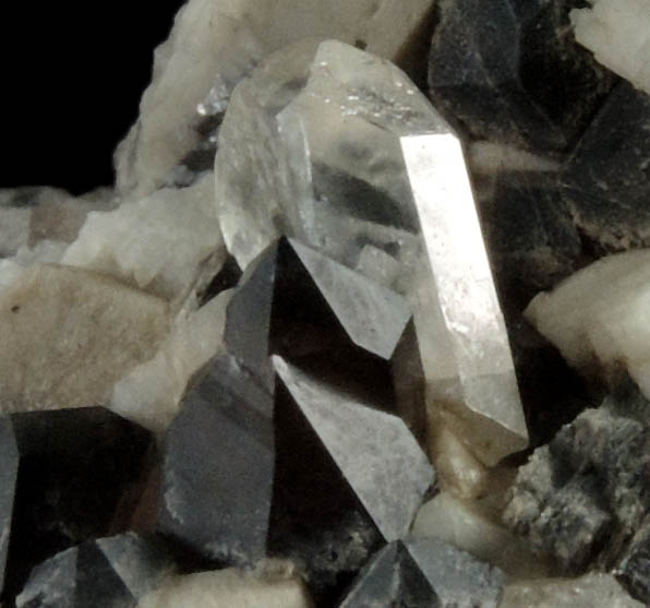 Topaz, Smoky Quartz, Microcline from Diamond Rocks, Hare's Gap, Mournes, County Down, Ireland