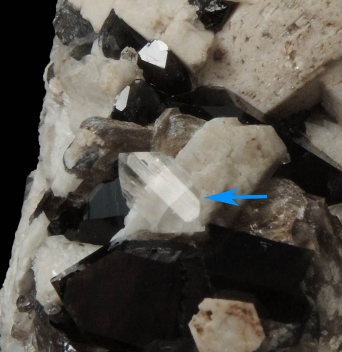 Topaz, Smoky Quartz, Microcline, Albite from Diamond Rocks, Hare's Gap, Mournes, County Down, Ireland