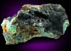 Mottramite, Phosphohedyphane, Chrysocolla, Goethite from Cove Vein, Whytes Cleuch, Wanlockhead, Dumfriesshire, Scotland