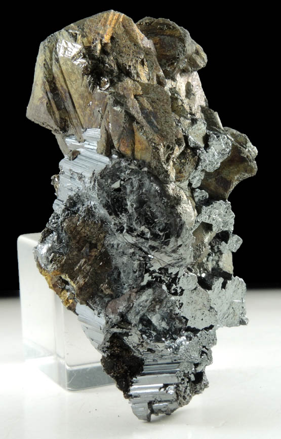 Bournonite with Chalcopyrite in epitactic orientation from Yaogangxian Mine, Nanling Mountains, Hunan, China