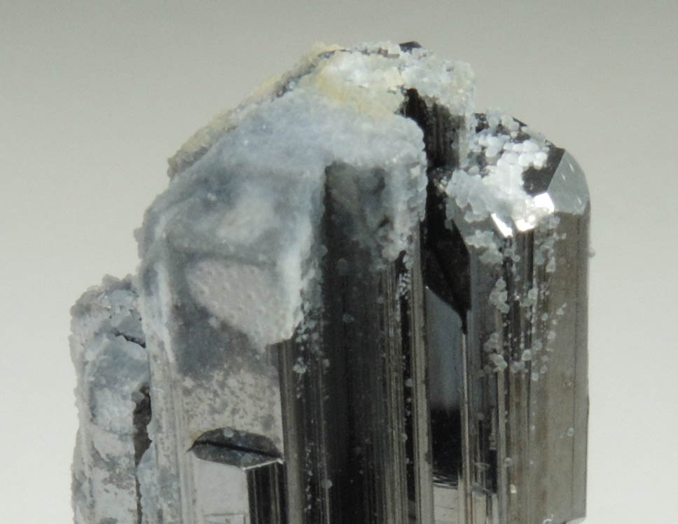 Bournonite with Fluorite from Yaogangxian Mine, Nanling Mountains, Hunan, China