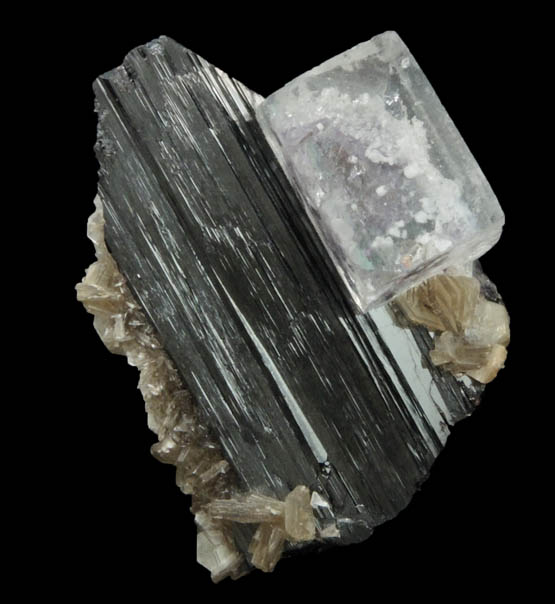 Bournonite, Dolomite and Jamesonite-Boulangerite inclusions in Fluorite on Ferberite from Yaogangxian Mine, Nanling Mountains, Hunan, China