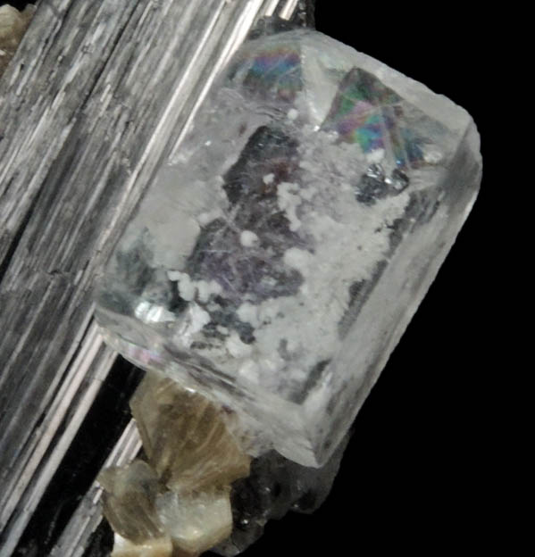 Bournonite, Dolomite and Jamesonite-Boulangerite inclusions in Fluorite on Ferberite from Yaogangxian Mine, Nanling Mountains, Hunan, China