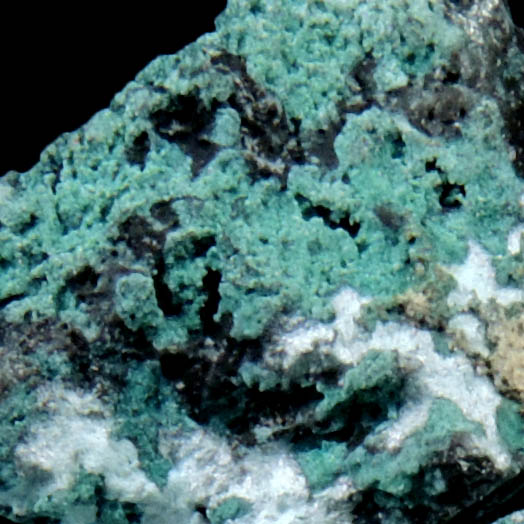 Calcioandyrobertsite with Serpierite, Brochantite from Tsumeb Mine, 43 Level, 3rd Oxide Zone, Otavi-Bergland District, Oshikoto, Namibia (Type Locality for Calcioandyrobertsite)