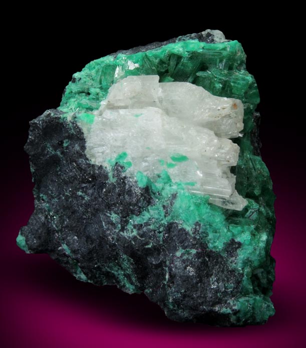 Schultenite on Adamite var. Cuproadamite from Tsumeb Mine, 2nd Oxide Zone, Otavi-Bergland District, Oshikoto, Namibia (Type Locality for Schultenite)