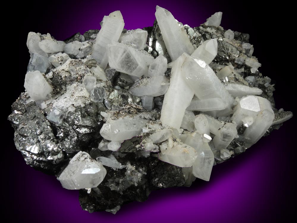 Stannite and Quartz from Yaogangxian Mine, Nanling Mountains, Hunan, China