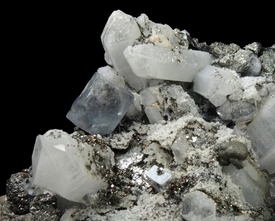 Stannite and Quartz from Yaogangxian Mine, Nanling Mountains, Hunan, China