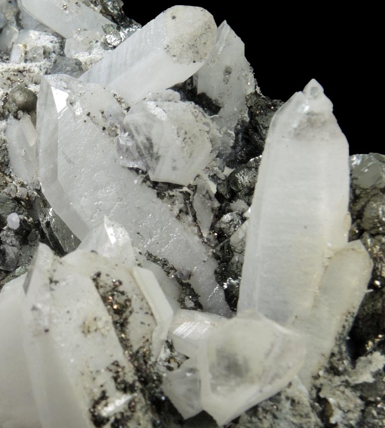 Stannite and Quartz from Yaogangxian Mine, Nanling Mountains, Hunan, China