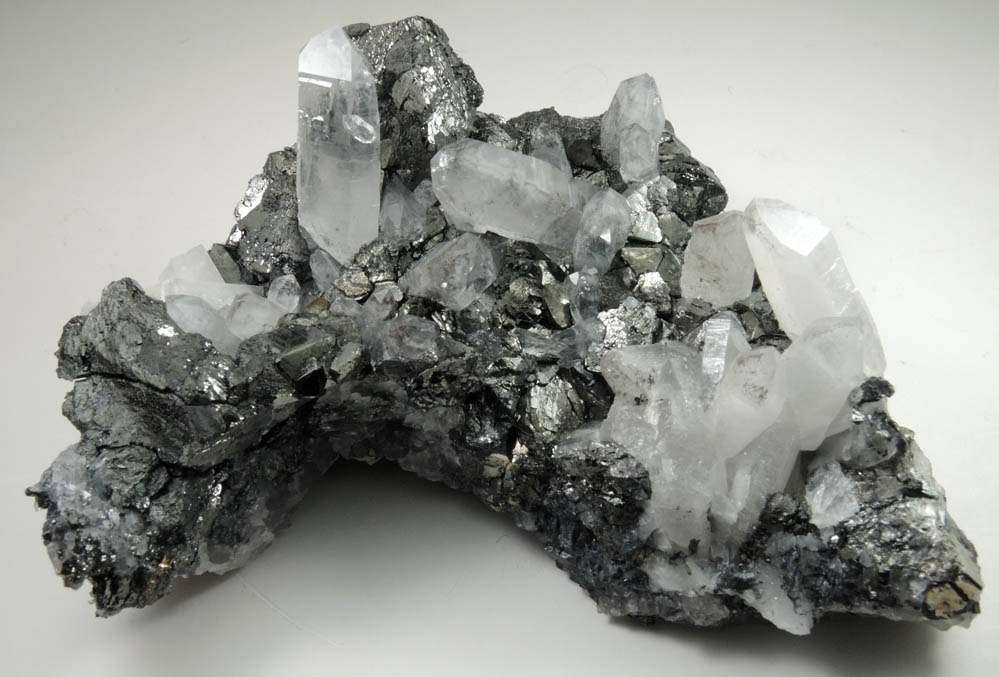 Stannite and Quartz from Yaogangxian Mine, Nanling Mountains, Hunan, China