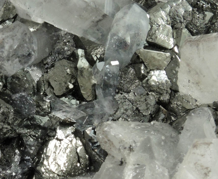 Stannite and Quartz from Yaogangxian Mine, Nanling Mountains, Hunan, China
