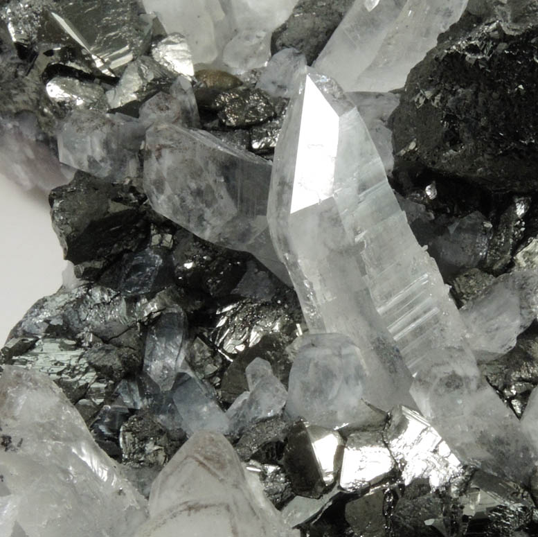 Stannite and Quartz from Yaogangxian Mine, Nanling Mountains, Hunan, China