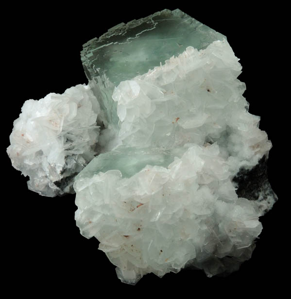 Fluorite, Calcite, Quartz from Yaogangxian Mine, Nanling Mountains, Hunan, China