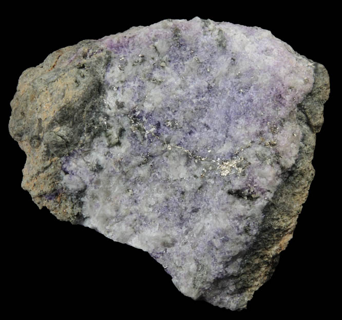 Melonite with Fluorite from Cripple Creek District, Teller County, Colorado