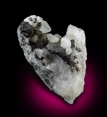 Siderite on Quartz from Hobenstein, Thuringia, Germany