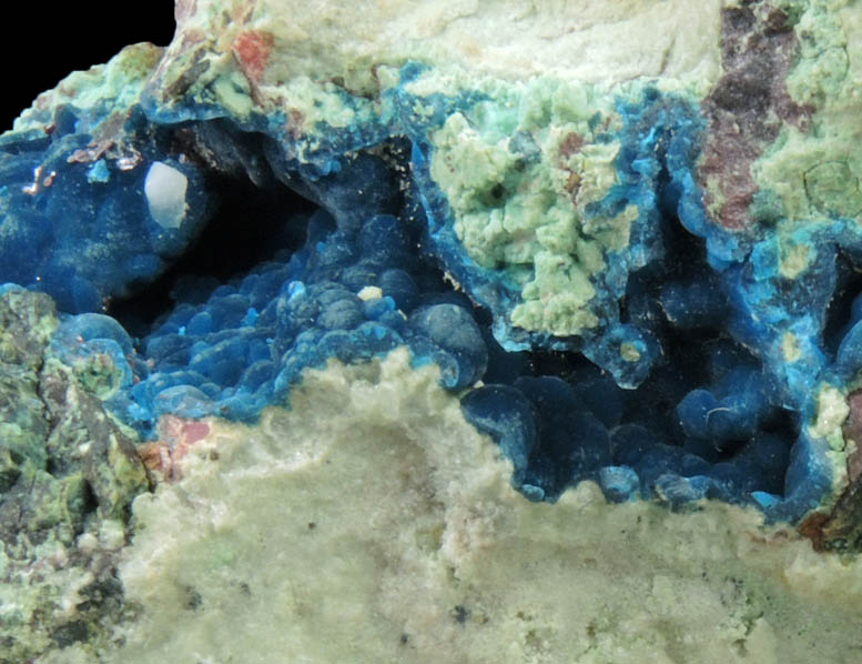 Arhbarite with Chrysocolla and Conichalcite from El Guanaco Mine, Guanaco, Antofagasta, Chile