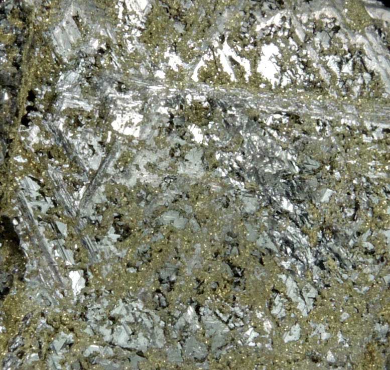 Polybasite with Chalcopyrite from Mina la Sirena, Guanajuato, Mexico