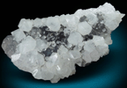 Fluorite with Quartz from Groverake Mine, Rookhope, Weardale, County Durham, England