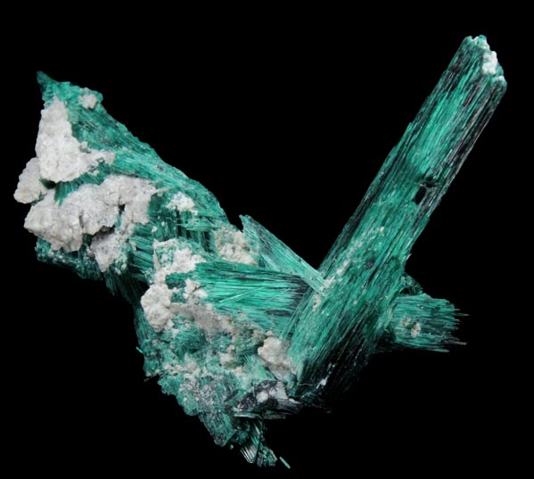 Brochantite from Milpillas Mine, Cuitaca, Sonora, Mexico