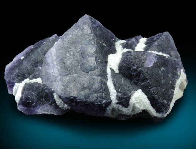 Fluorite with Quartz from Pine Canyon, Grant County, New Mexico