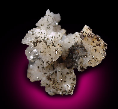 Pyrite on Dolomite from Killough Quarry, Paola, Kansas