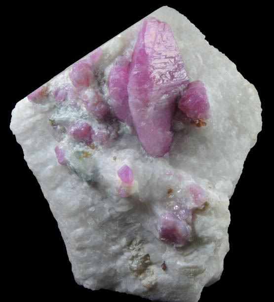 Corundum var. Pink Sapphire from Sungate Mine, An Phu, Luc Yen, Yenbai Province, Vietnam