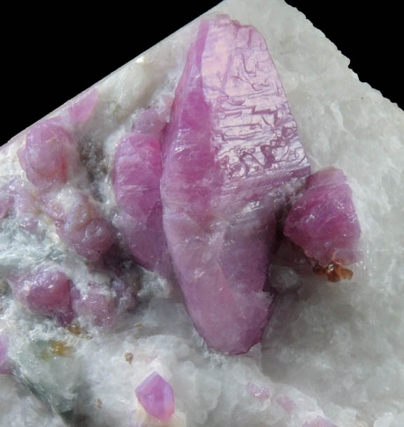 Corundum var. Pink Sapphire from Sungate Mine, An Phu, Luc Yen, Yenbai Province, Vietnam